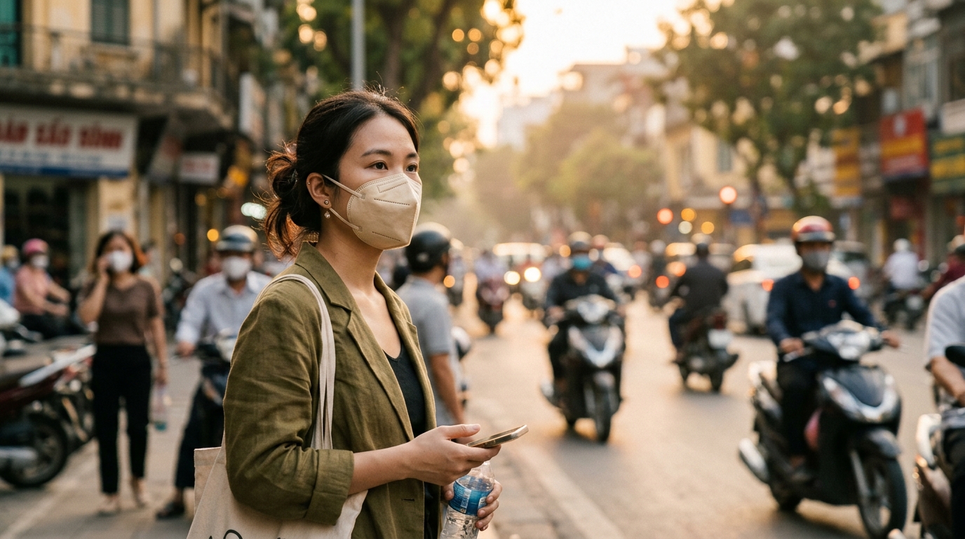 khẩu trang chống bụi mịn