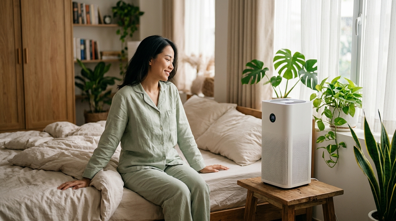 máy lọc không khí cho phòng ngủ