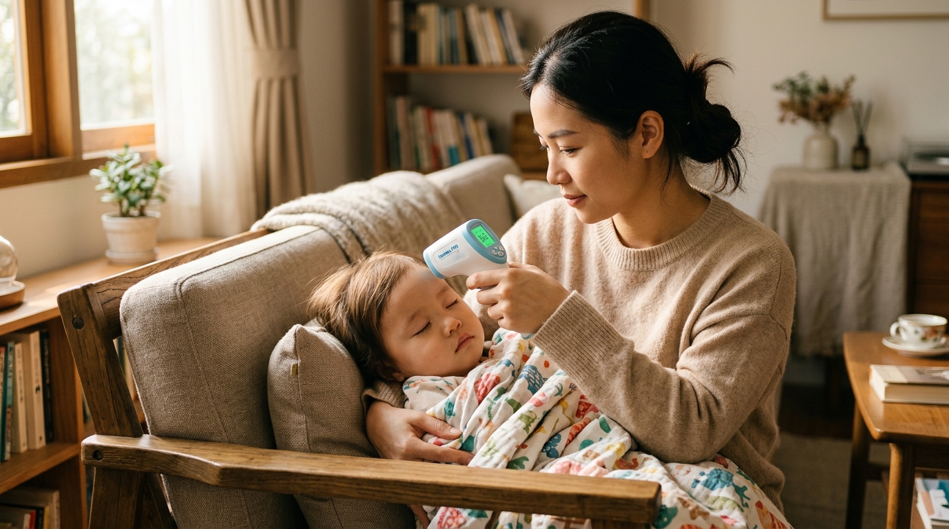 nhiệt kế hồng ngoại không tiếp xúc