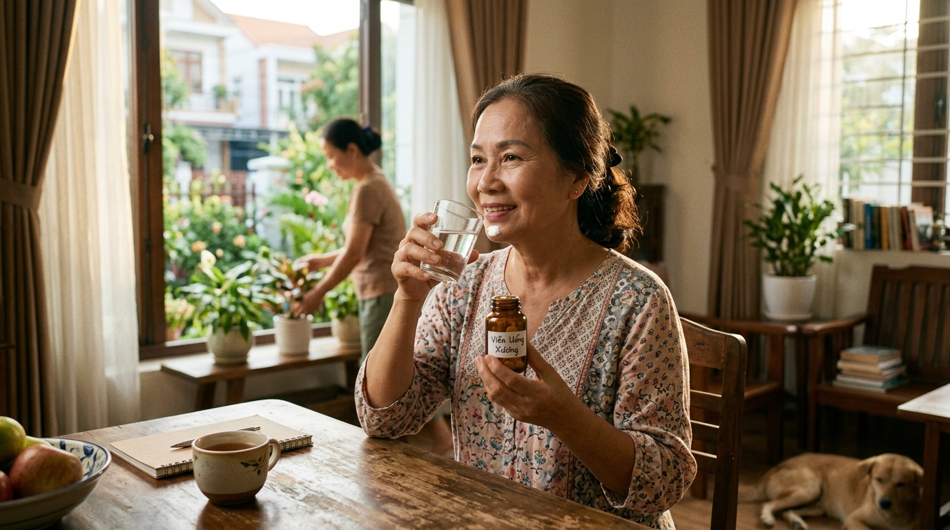 viên uống loãng xương
